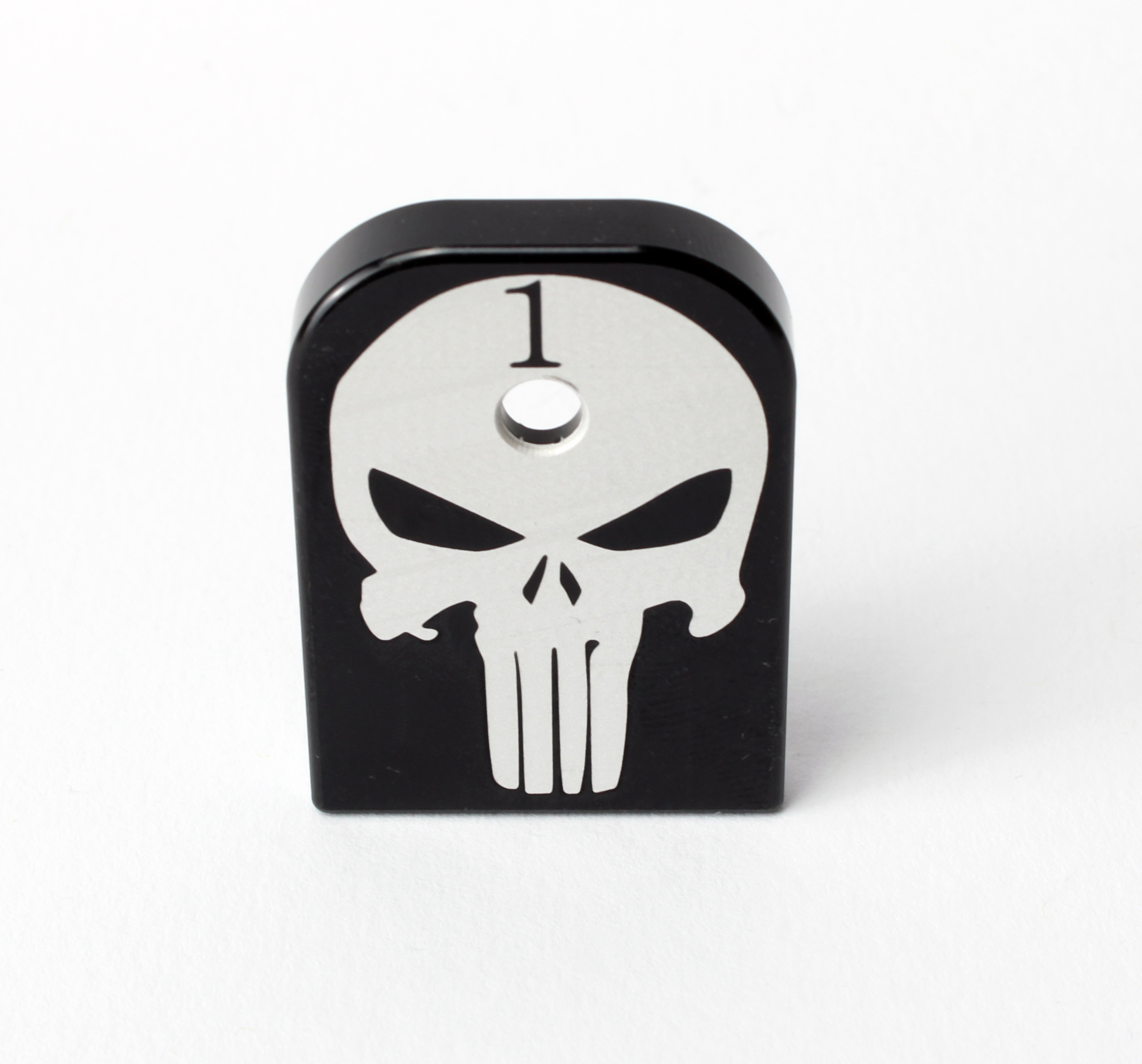 Mag Base Plate for Glock Magazine Punisher with numbering