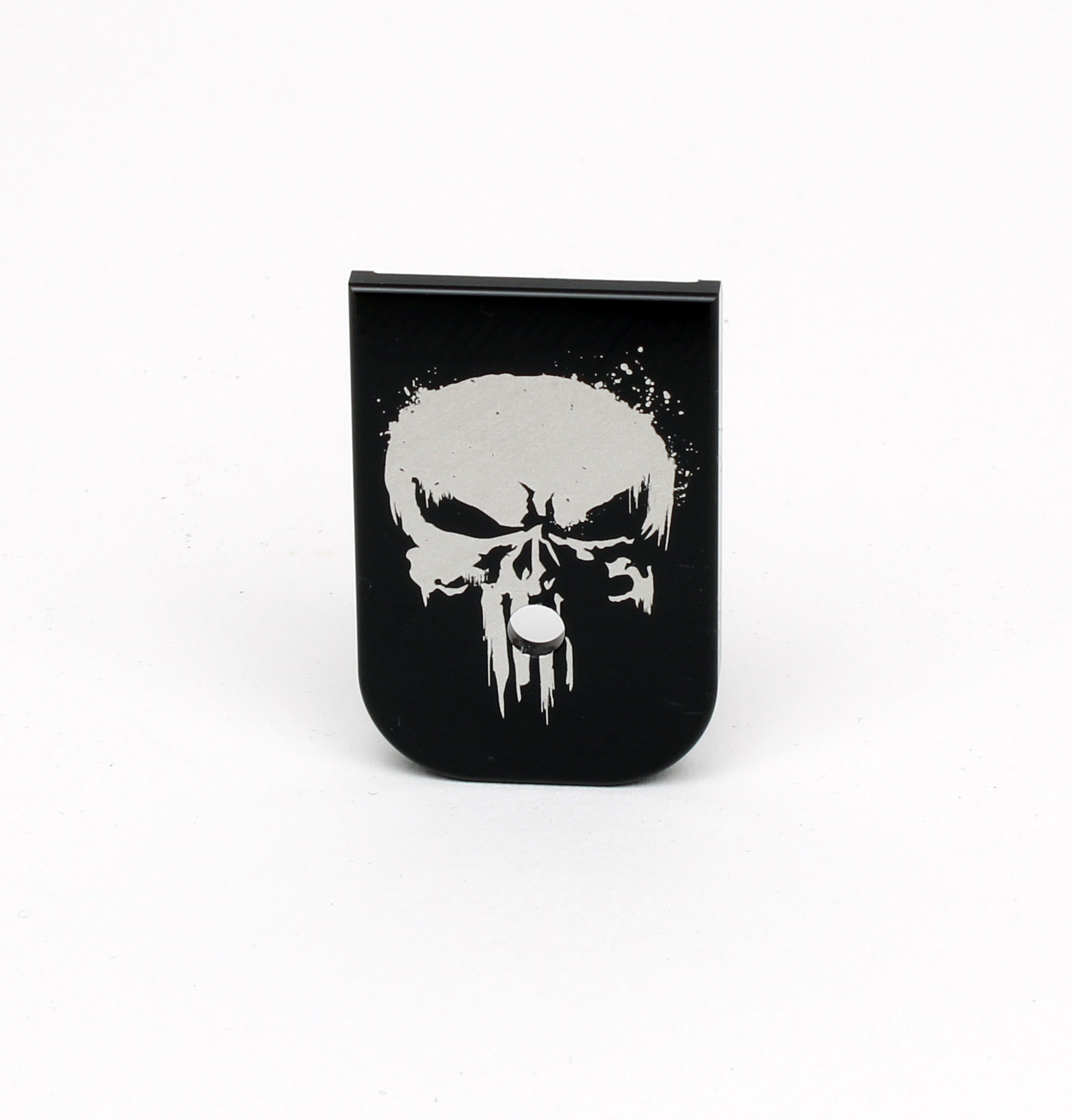 Mag Base Plate for Glock Magazine with Bad Punisher motif