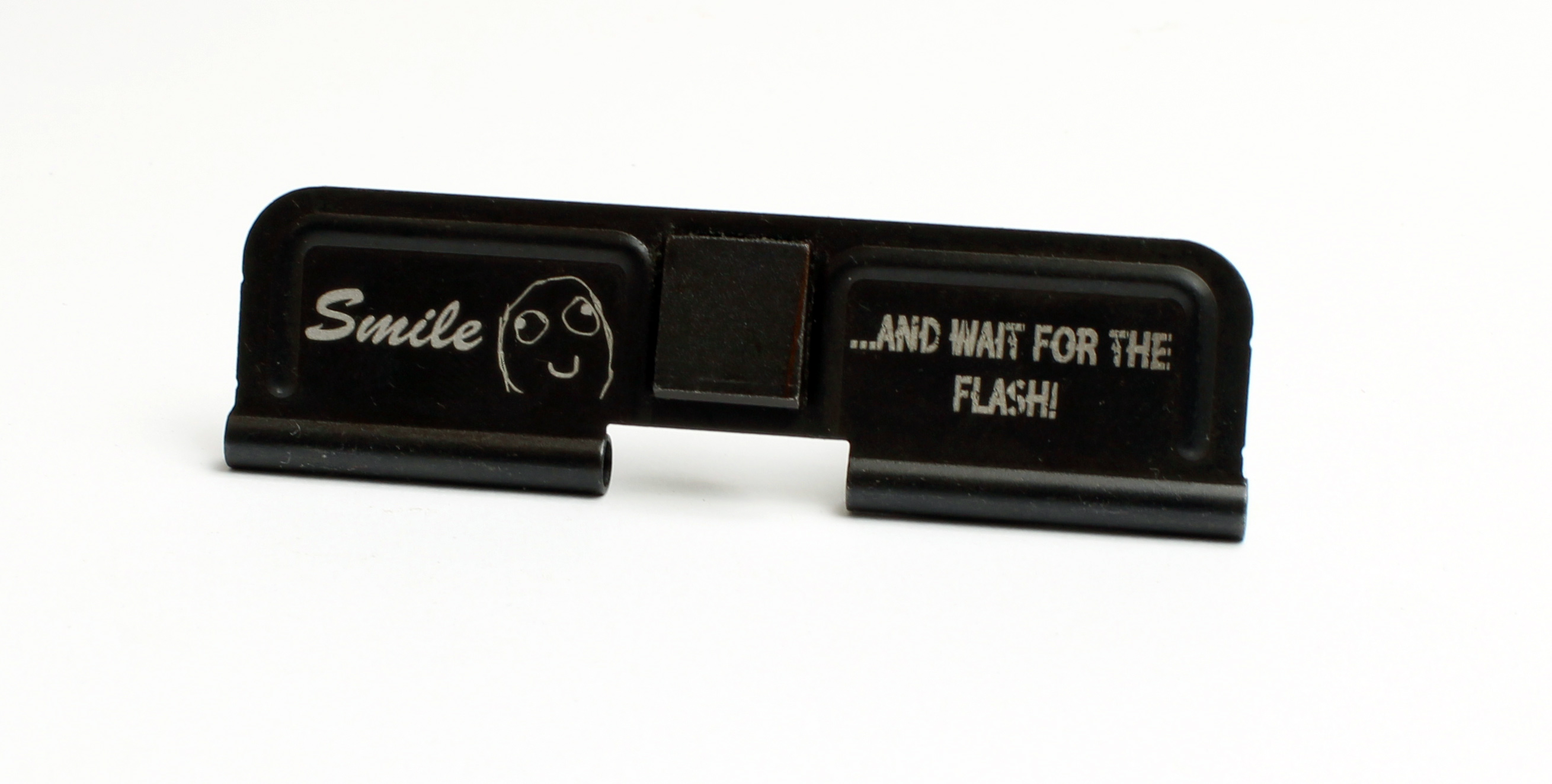 AR-15 Dust Cover Smile and wait .223 / 5,56