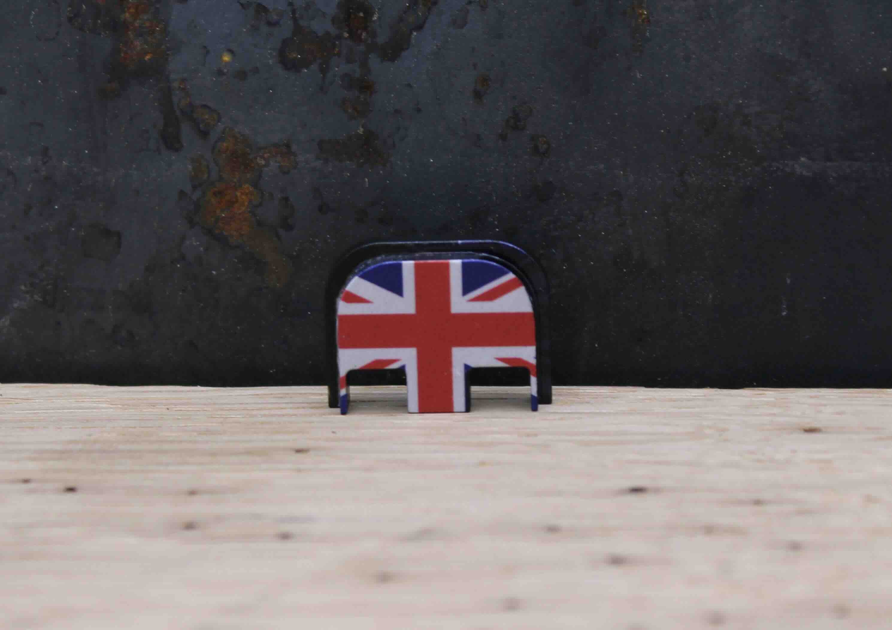Glock Backplate UV Druck Albanische Flagge