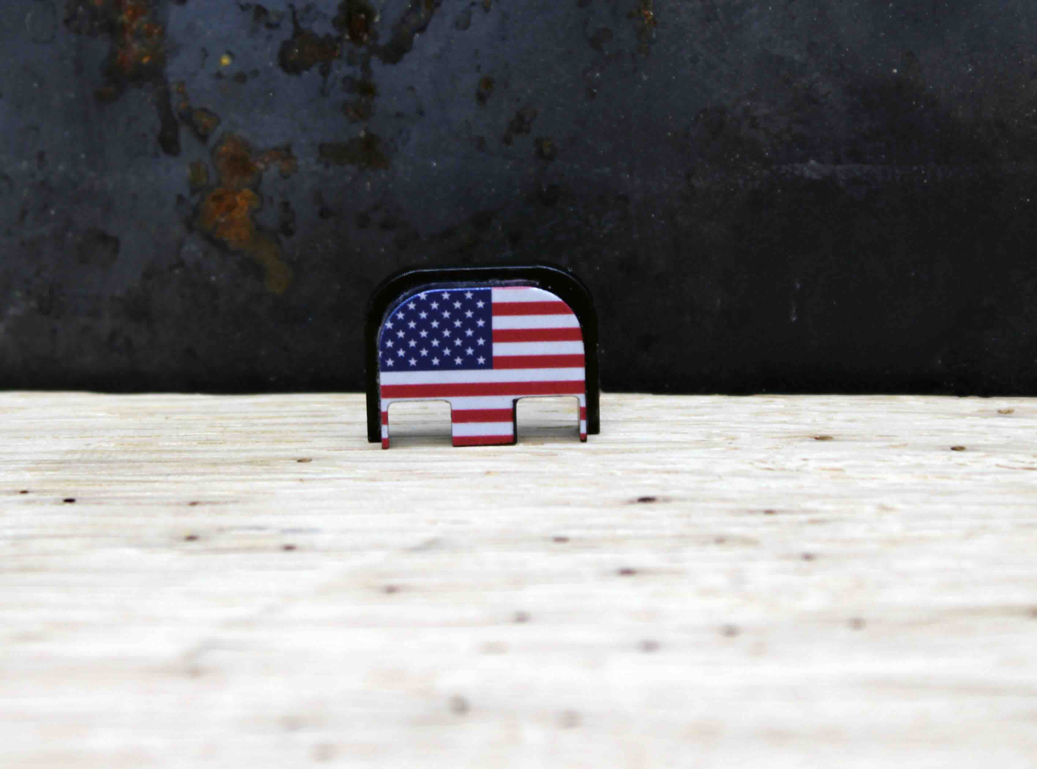 Glock Backplate UV Druck USA